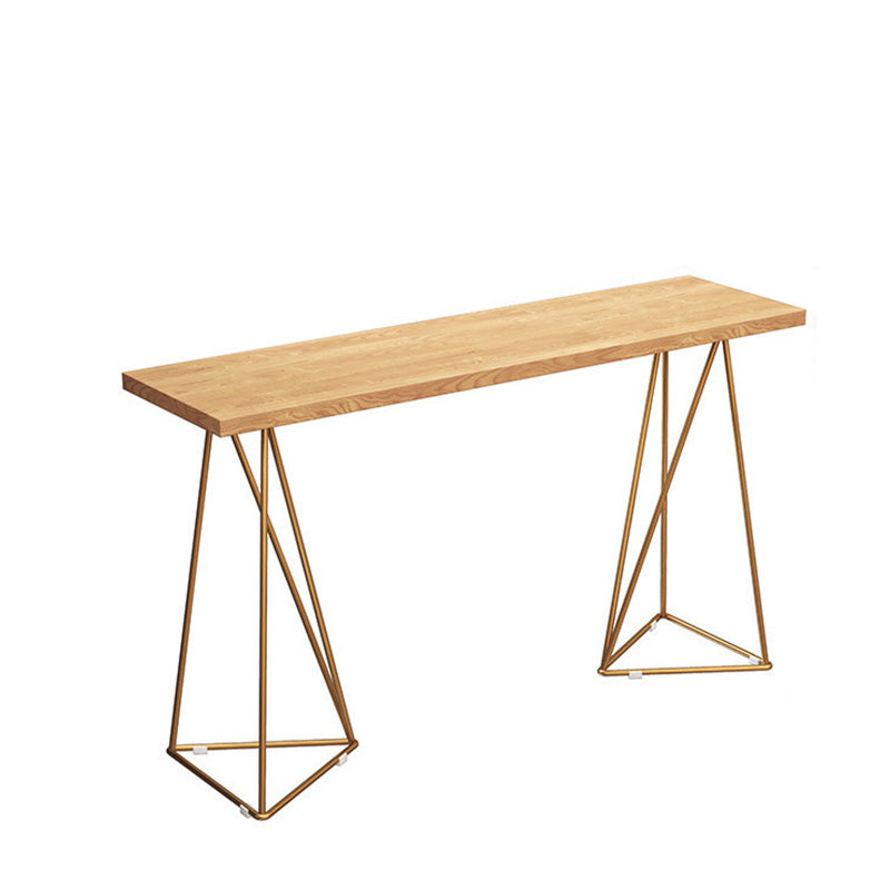 Glam Bar-height Table 41.3-inch Height Table for Living Room Without Chairs Clearhalo 'Bar Furniture' 'Bar Tables' 'bar_tables' 'furn' 'furn_bar_tables' 'Furniture' 'Kitchen & Dining Furniture' 6247505
