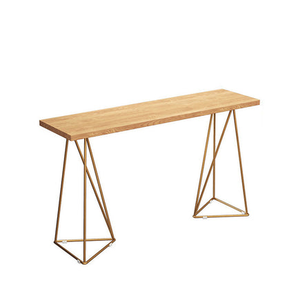 Glam Bar-height Table 41.3-inch Height Table for Living Room Without Chairs Clearhalo 'Bar Furniture' 'Bar Tables' 'bar_tables' 'furn' 'furn_bar_tables' 'Furniture' 'Kitchen & Dining Furniture' 6247505