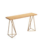 Glam Bar-height Table 41.3-inch Height Table for Living Room Clearhalo 'Bar Furniture' 'Bar Tables' 'bar_tables' 'furn' 'furn_bar_tables' 'Furniture' 'Kitchen & Dining Furniture' 6247509
