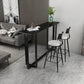 Table de comptoir rectangulaire en pierre de style moderne, pour la maison