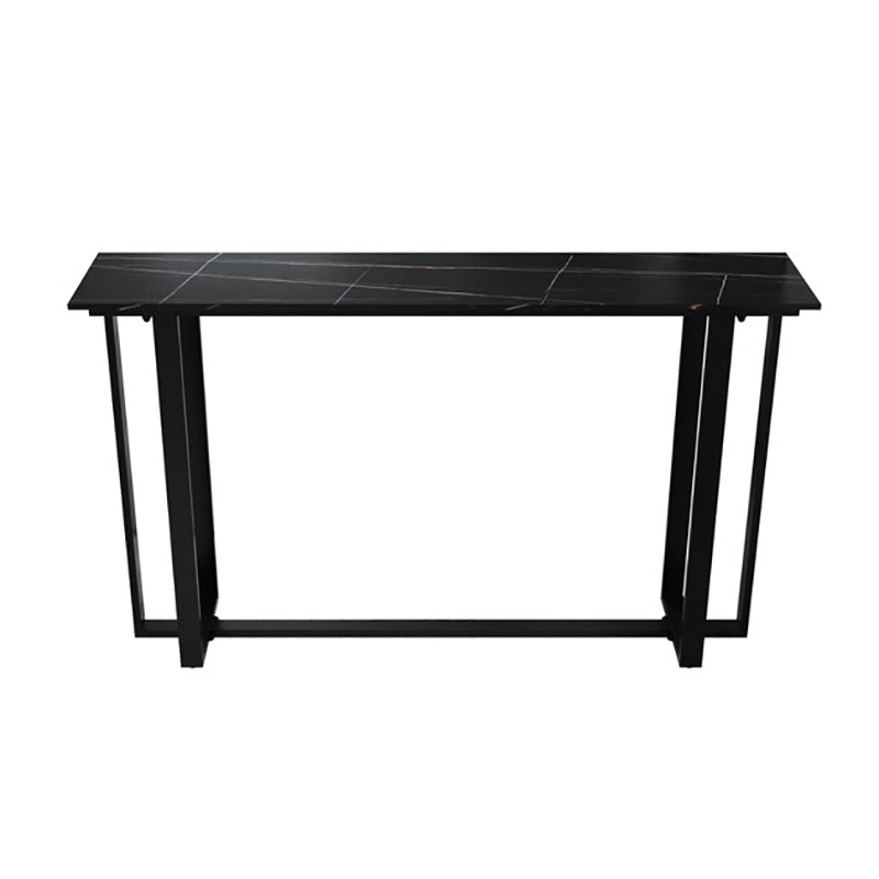Table de comptoir rectangulaire en pierre de style moderne, pour la maison