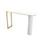 Stone Bar Table Modern Style Bistro Pub Table for Dining Room White Without Chairs Clearhalo 'Bar Furniture' 'Bar Tables' 'bar_tables' 'furn' 'furn_bar_tables' 'Furniture' 'Kitchen & Dining Furniture' 6247894
