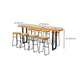 Industrial Rectangle Bar Counter Table Wood Bar Counter Table for Restaurant Clearhalo 'Bar Furniture' 'Bar Tables' 'bar_tables' 'furn' 'furn_bar_tables' 'Furniture' 'Kitchen & Dining Furniture' 6247985