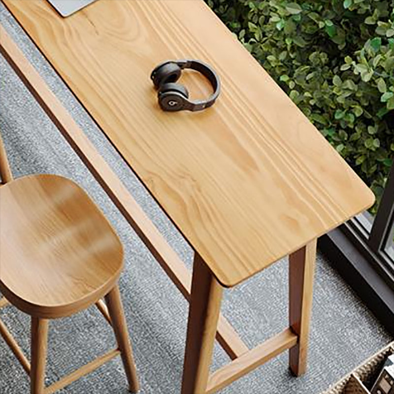 Modern Style Wood Bar Counter Table Rectangle Bar Counter Table for Home Clearhalo 'Bar Furniture' 'Bar Tables' 'bar_tables' 'furn' 'furn_bar_tables' 'Furniture' 'Kitchen & Dining Furniture' 6248056