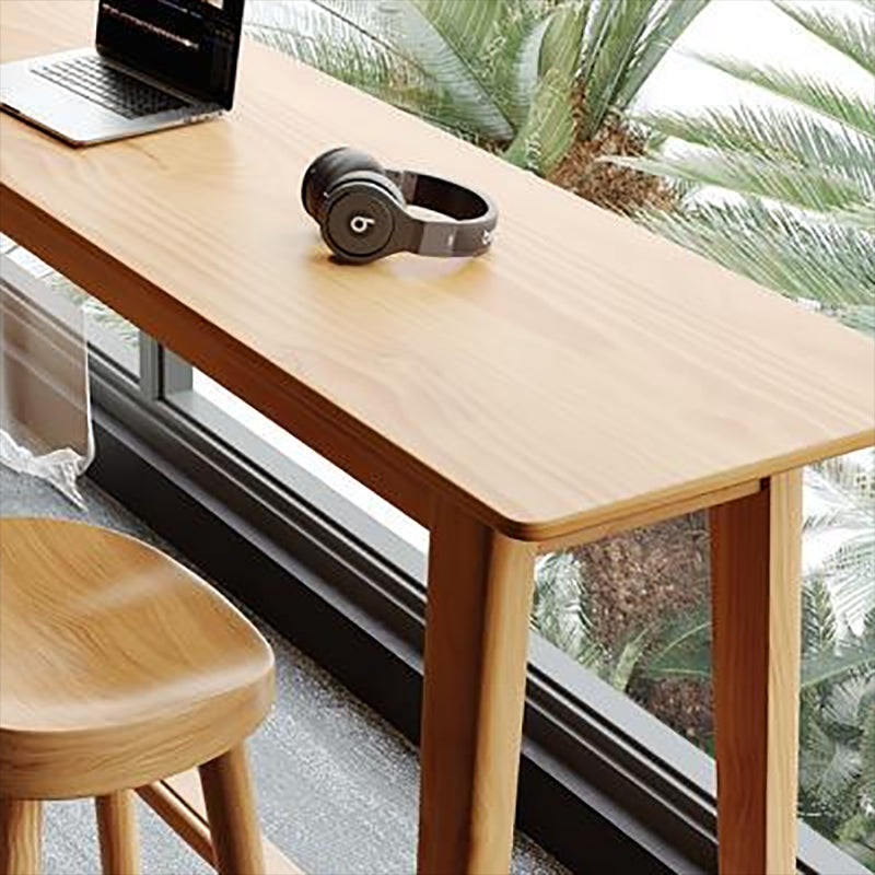 Modern Style Wood Bar Counter Table Rectangle Bar Counter Table for Home Clearhalo 'Bar Furniture' 'Bar Tables' 'bar_tables' 'furn' 'furn_bar_tables' 'Furniture' 'Kitchen & Dining Furniture' 6248058