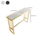 Modern Pub Height Dining Table Faux Marble Top Pub Table for Patio Use Clearhalo 'Bar Furniture' 'Bar Tables' 'bar_tables' 'furn' 'furn_bar_tables' 'Furniture' 'Kitchen & Dining Furniture' 6248111