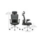 Modern Desk Chair Mesh Computer Chair High-Back Chair with Wheels