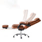 Silla de escritorio moderna Silla de cuero para computadora Silla con respaldo alto en marrón