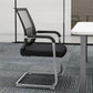 Mid Back Home Office Chair Chrome Frame Black Breathable Air Grid Chair Clearhalo 'furn' 'furn_office_chair' 'Furniture' 'Office Chairs' 'Office Furniture' 'office_chair' 6248233