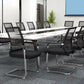 Mid Back Home Office Chair Chrome Frame Black Breathable Air Grid Chair Clearhalo 'furn' 'furn_office_chair' 'Furniture' 'Office Chairs' 'Office Furniture' 'office_chair' 6248234