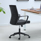 24"W Moderner Schreibtischstuhl, atmungsaktiver, schwarzer Air Grid-Bürostuhl