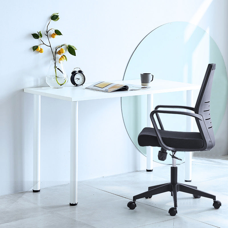 24"W Moderner Schreibtischstuhl, atmungsaktiver, schwarzer Air Grid-Bürostuhl