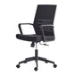24"W Moderner Schreibtischstuhl, atmungsaktiver, schwarzer Air Grid-Bürostuhl