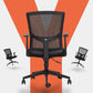 18" Wide Modern Desk Chair Breathable Air Grid Black Office Chair Clearhalo 'furn' 'furn_office_chair' 'Furniture' 'Office Chairs' 'Office Furniture' 'office_chair' 6248270