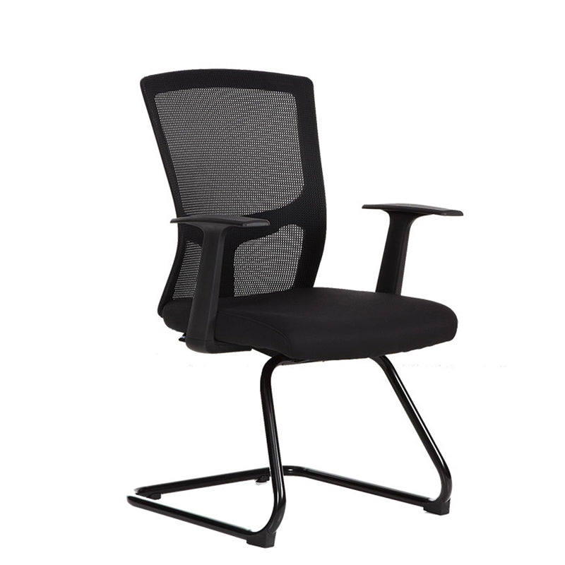 18" Wide Modern Desk Chair Breathable Air Grid Black Office Chair Clearhalo 'furn' 'furn_office_chair' 'Furniture' 'Office Chairs' 'Office Furniture' 'office_chair' 6248279