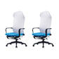 High Back Ergonomic Task Chair Modern Style Fixed Arms Desk Chair Blue 2 Piece Set Clearhalo 'furn' 'furn_office_chair' 'Furniture' 'Office Chairs' 'Office Furniture' 'office_chair' 6248304