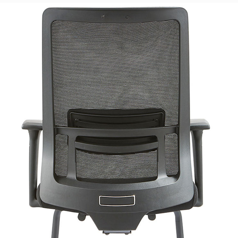 Modern Desk Chair Mesh Computer Chair Conference Chair No Wheel Clearhalo 'furn' 'furn_office_chair' 'Furniture' 'Office Chairs' 'Office Furniture' 'office_chair' 6248409