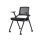 Contemporary Low Back Conference Chair Swivel Mesh Office Chair Black 1 Piece Clearhalo 'furn' 'furn_office_chair' 'Furniture' 'Office Chairs' 'Office Furniture' 'office_chair' 6248443