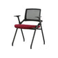 Contemporary Low Back Conference Chair Swivel Mesh Office Chair Red 1 Piece Clearhalo 'furn' 'furn_office_chair' 'Furniture' 'Office Chairs' 'Office Furniture' 'office_chair' 6248454