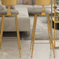 Set tavolo e sgabelli da bar ovale Glam 1/2/3 pezzi Set tavolo bar pub