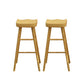 1/2/3 Pieces Solid Wood Bar Table and Stools Contemporary Bar Pub Table Set Natural 29.5"H Stool (Set of 2) Clearhalo 'Bar Furniture' 'furn' 'furn_home_bar_bar_sets' 'Furniture' 'Home Bars & Bar Sets' 'home_bar_bar_sets' 'Kitchen & Dining Furniture' 6248726
