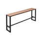 1/2/5 Pieces Modern Bar Table Set Rectangle Plastic Wood Counter Table with High Stools Clearhalo 'Bar Furniture' 'furn' 'furn_home_bar_bar_sets' 'Furniture' 'Home Bars & Bar Sets' 'home_bar_bar_sets' 'Kitchen & Dining Furniture' 6248778