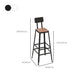 1/2/5 Pieces Modern Bar Table Set Rectangle Plastic Wood Counter Table with High Stools Clearhalo 'Bar Furniture' 'furn' 'furn_home_bar_bar_sets' 'Furniture' 'Home Bars & Bar Sets' 'home_bar_bar_sets' 'Kitchen & Dining Furniture' 6248794