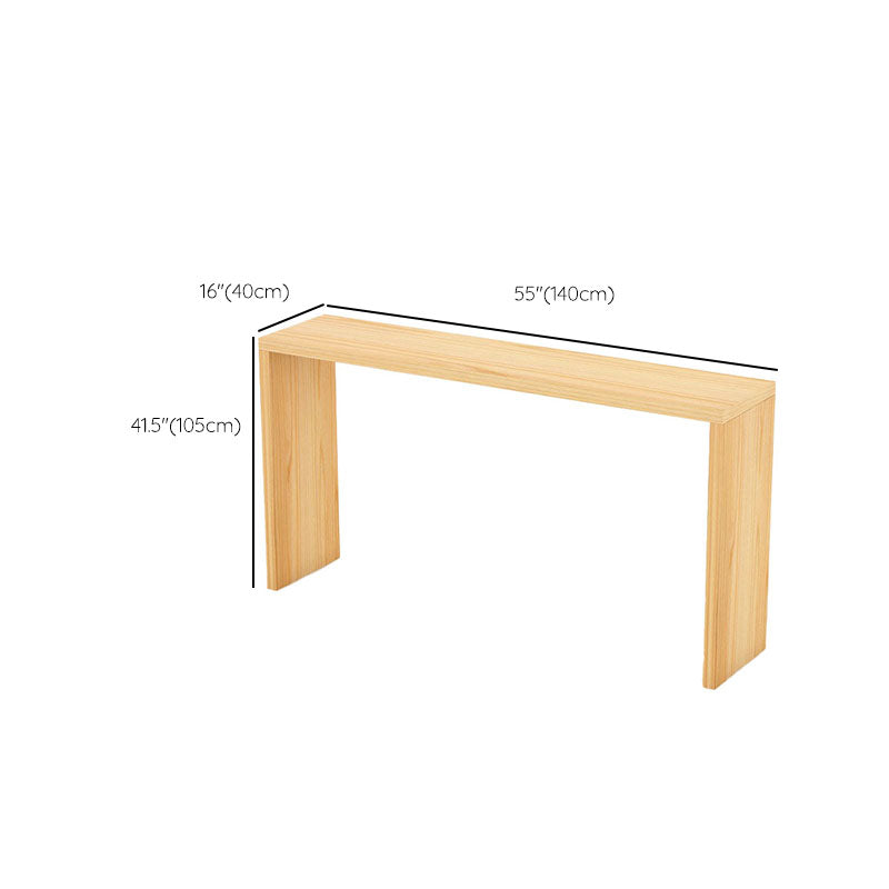 1/4/5/9-teiliges modernes Bartisch-Set, rechteckiger Bartisch mit Holzhockern