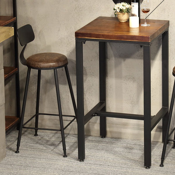 Contemporary Bar Stool and Table Set 1/2/4/5 Pieces Table and Stool Set Clearhalo 'Bar Furniture' 'furn' 'furn_home_bar_bar_sets' 'Furniture' 'Home Bars & Bar Sets' 'home_bar_bar_sets' 'Kitchen & Dining Furniture' 6248886