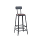Contemporary Bar Stool and Table Set 1/2/4/5 Pieces Table and Stool Set Clearhalo 'Bar Furniture' 'furn' 'furn_home_bar_bar_sets' 'Furniture' 'Home Bars & Bar Sets' 'home_bar_bar_sets' 'Kitchen & Dining Furniture' 6248890