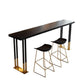 Glam Table and Stool 1/2/3/5 Pieces Solid Wood Pub Table Set Clearhalo 'Bar Furniture' 'furn' 'furn_home_bar_bar_sets' 'Furniture' 'Home Bars & Bar Sets' 'home_bar_bar_sets' 'Kitchen & Dining Furniture' 6248969
