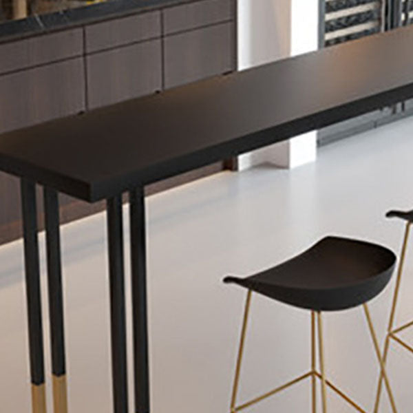 Glam Table and Stool 1/2/3/5 Pieces Solid Wood Pub Table Set Clearhalo 'Bar Furniture' 'furn' 'furn_home_bar_bar_sets' 'Furniture' 'Home Bars & Bar Sets' 'home_bar_bar_sets' 'Kitchen & Dining Furniture' 6248970