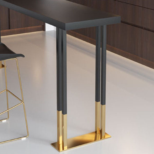 Glam Table and Stool 1/2/3/5 Pieces Solid Wood Pub Table Set Clearhalo 'Bar Furniture' 'furn' 'furn_home_bar_bar_sets' 'Furniture' 'Home Bars & Bar Sets' 'home_bar_bar_sets' 'Kitchen & Dining Furniture' 6248971