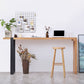 Modern Style Fixed Table Set 1/2 Pieces Solid Wood Rectangle Counter Set 2 Pieces: Table, 1 Stool Clearhalo 'Bar Furniture' 'furn' 'furn_home_bar_bar_sets' 'Furniture' 'Home Bars & Bar Sets' 'home_bar_bar_sets' 'Kitchen & Dining Furniture' 6249001