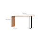 Modern Style Fixed Table Set 1/2 Pieces Solid Wood Rectangle Counter Set Clearhalo 'Bar Furniture' 'furn' 'furn_home_bar_bar_sets' 'Furniture' 'Home Bars & Bar Sets' 'home_bar_bar_sets' 'Kitchen & Dining Furniture' 6249013