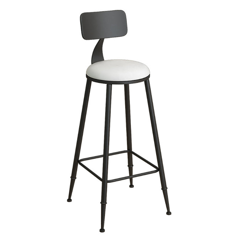 Modern Style Bar Table 1/3 Pieces Rectangle Faux Marble Counter Set Black 30"H Stool (Single) Clearhalo 'Bar Furniture' 'furn' 'furn_home_bar_bar_sets' 'Furniture' 'Home Bars & Bar Sets' 'home_bar_bar_sets' 'Kitchen & Dining Furniture' 6249025