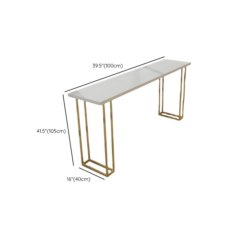 Glam Style Rectangle Counter Set 1/5 Pieces Solid Wood Bistro Set Clearhalo 'Bar Furniture' 'furn' 'furn_home_bar_bar_sets' 'Furniture' 'Home Bars & Bar Sets' 'home_bar_bar_sets' 'Kitchen & Dining Furniture' 6249062