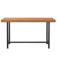 Juego de mesa de bar moderno, juego de altura de mostrador de madera maciza de 1/6 piezas para interior