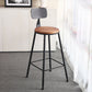 Juego de mesa de bar moderno, juego de altura de mostrador de madera maciza de 1/6 piezas para interior