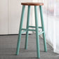 Juego de mesa de bar moderno, juego de altura de mostrador de madera maciza de 1/6 piezas para interior