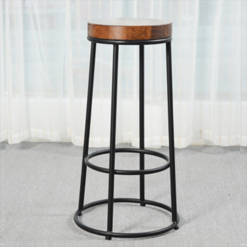 Juego de mesa de bar moderno, juego de altura de mostrador de madera maciza de 1/6 piezas para interior
