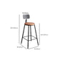 Juego de mesa de bar moderno, juego de altura de mostrador de madera maciza de 1/6 piezas para interior