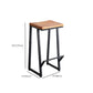 Juego de mesa de bar moderno, juego de altura de mostrador de madera maciza de 1/6 piezas para interior