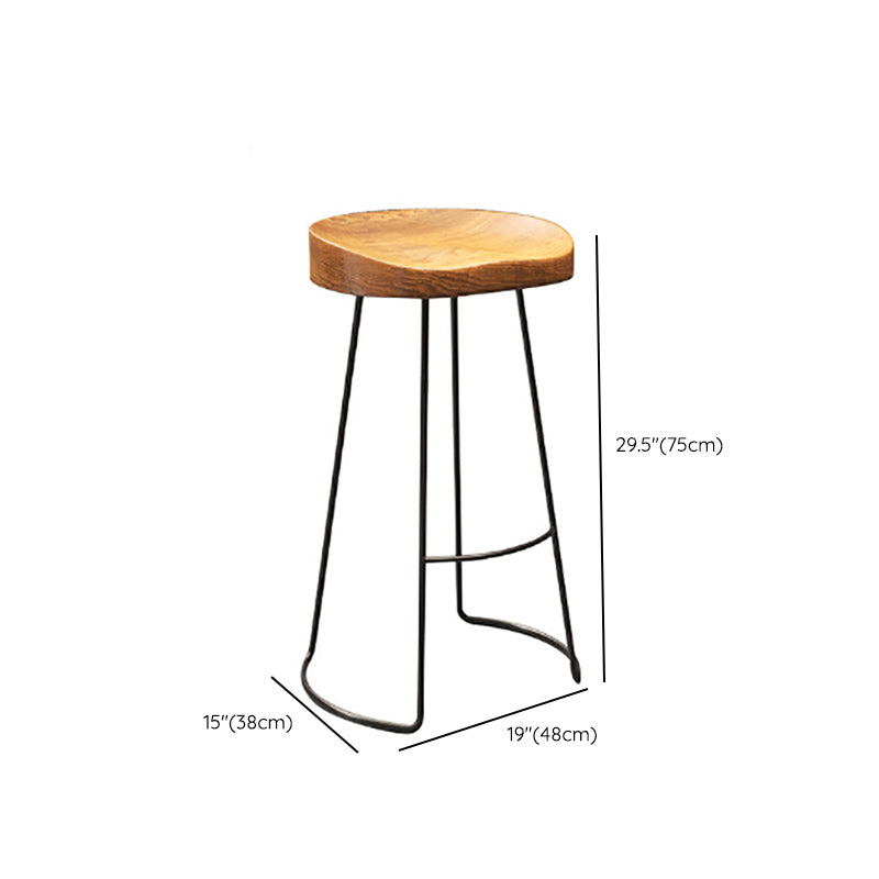 Industrial Bar Table Set 1/7 Pieces Solid Wood Bistro Set for Indoor Clearhalo 'Bar Furniture' 'furn' 'furn_home_bar_bar_sets' 'Furniture' 'Home Bars & Bar Sets' 'home_bar_bar_sets' 'Kitchen & Dining Furniture' 6249119