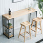 Natural Bar Table Set Industrial 1/3 Pieces Rectangle Solid Wood Counter Table Set Clearhalo 'Bar Furniture' 'furn' 'furn_home_bar_bar_sets' 'Furniture' 'Home Bars & Bar Sets' 'home_bar_bar_sets' 'Kitchen & Dining Furniture' 6249120