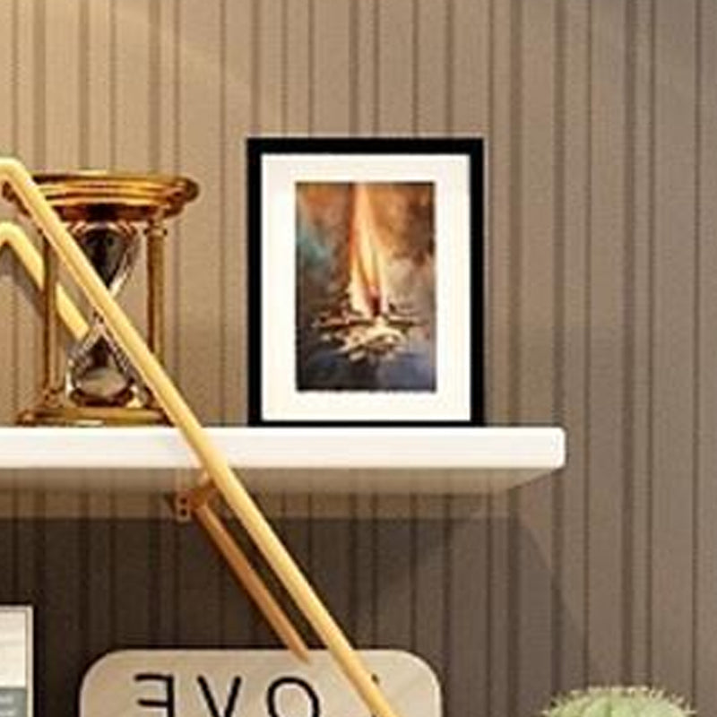 Estante de metal moderno estantería estantería montada en la pared para sala de estar