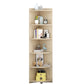 Modern Engineered Wood Bookshelf Corner Book Shelf for Living Room