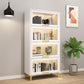 Modem Wooden Bookshelf Standard Shelf Bookshelf for Home Office 13.9" Wide White Clearhalo 'Bookcases' 'furn' 'furn_bookcases' 'Furniture' 'Office Furniture' 6249420