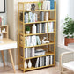 Modern Bamboo Etagere Bookshelf Bedroom Vertical Open Shelf Bookcase with Shelves