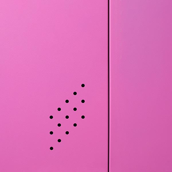 Non-Hanging Armoire with Lock Contemporary Storage Cabinet for Home